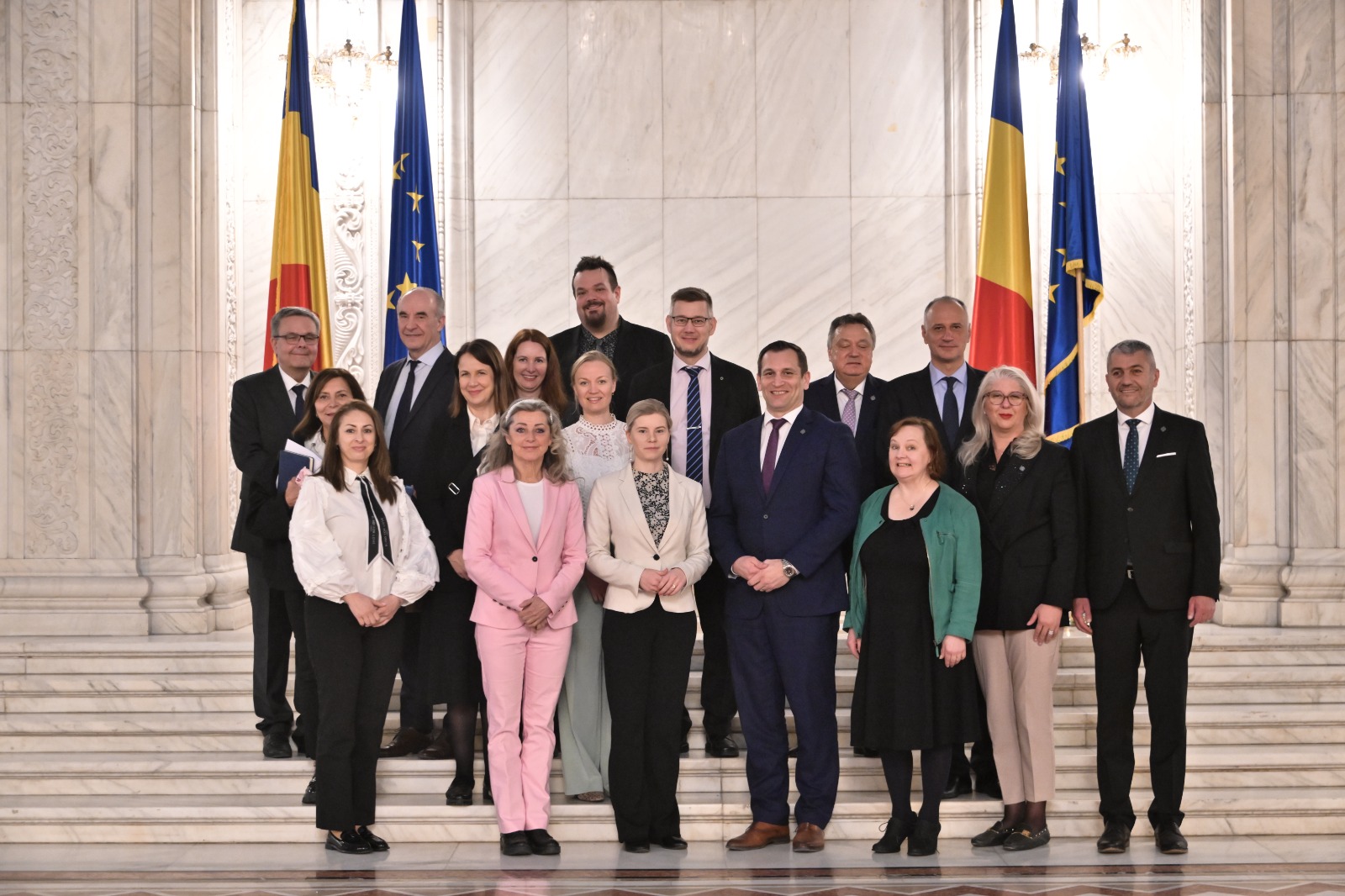 Întrevederea reprezentanților Comisiei pentru agricultură, industrie alimentară și dezvoltare rurală a Senatului și a Comisiei pentru ape, păduri, pescuit și fond cinegetic a Senatului cu o delegație a Comisiei pentru agricultură și păduri din cadrul Parlamentului Finlandei 